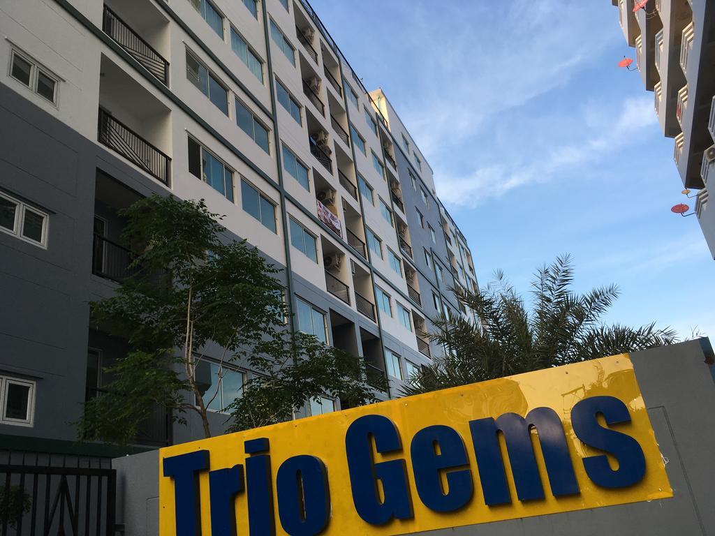 Trio Gems Condo Jomtien Exterior foto